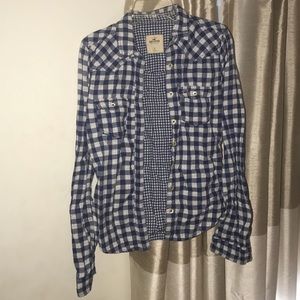 Plaid Button-Up